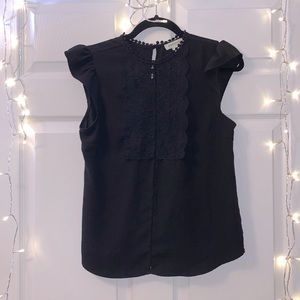 Monteau Cap Sleeve Blouse NWOT
